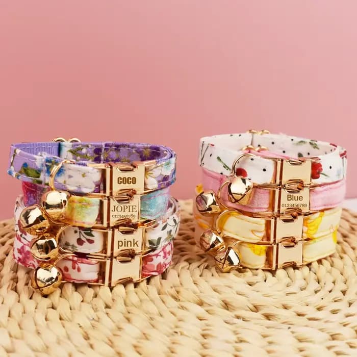Collier pour chat avec nœud papillon