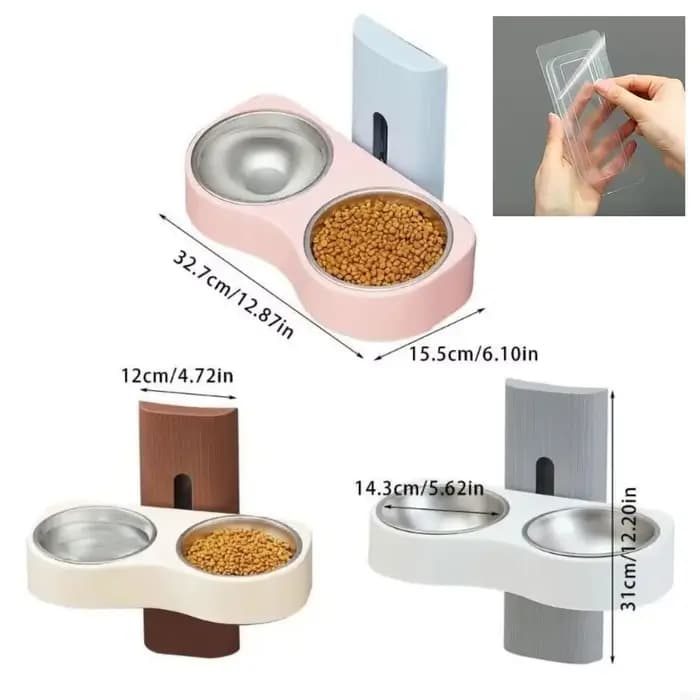 Bol d'arrosage mural pour chats