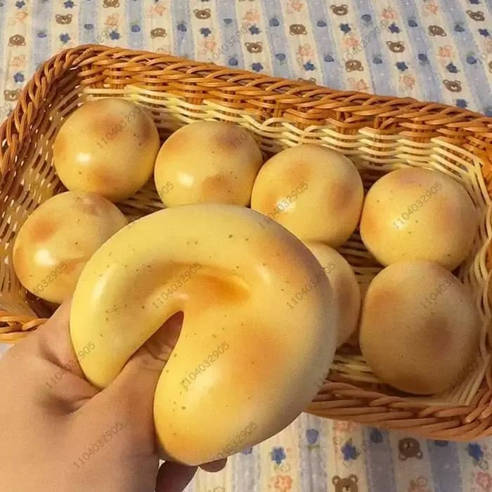 Balle anti-stress en forme de pomme de terre