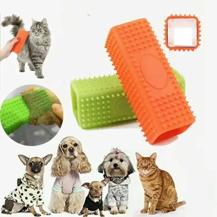 1 brosse de nettoyage efficace pour poils d'animaux