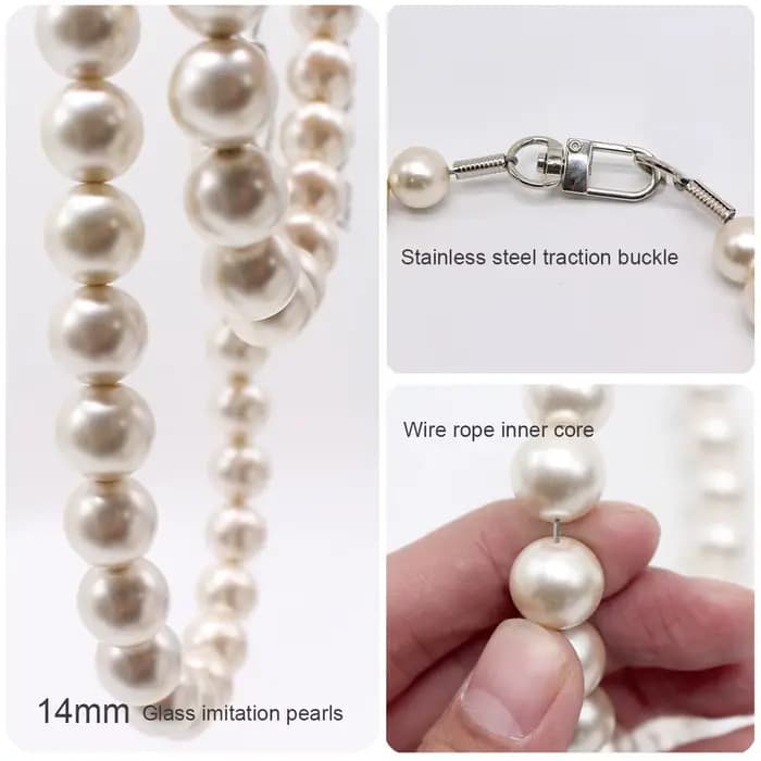 Colliers de perles pour chiens et chats de grande taille
