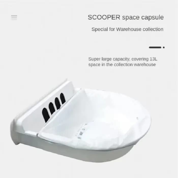 Sac poubelle de toilette pour chat