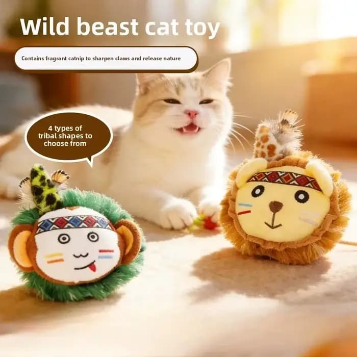 Jouets à mâcher en herbe-chats pour chats