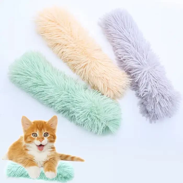 Peluche pour chat, coussin en velours PV chaud pour l'hiver