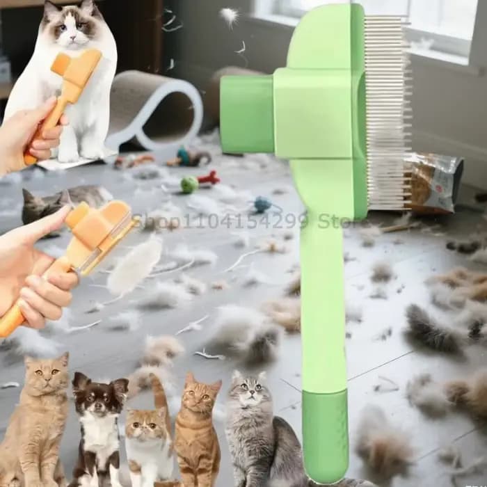 Brosse épilatoire pour chat et chien