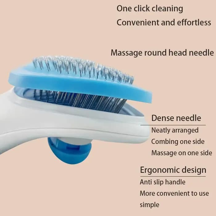 Brosse à poils de chien et de chat
