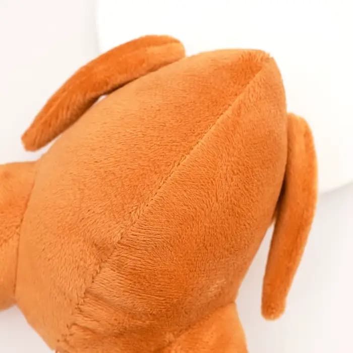 Jouet en peluche de poulet rôti grinçant pour animaux de compagnie-jouet à mâcher doux