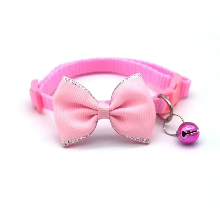 Collier pour animal de compagnie réglable avec pendentif cloche