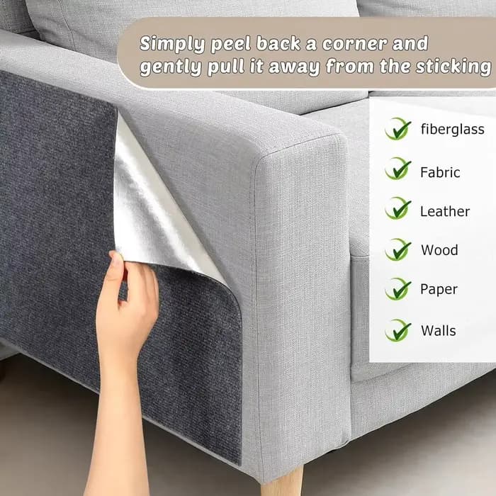 Tapis de protection pour canapé anti-griffures pour chats