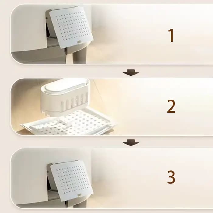 Boîte de désodorisant intelligente pour litière de chat
