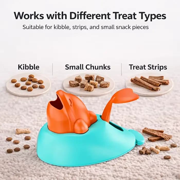 Jouet de dressage pour animaux de compagnie : Distributeur interactif de nourriture pour chien
