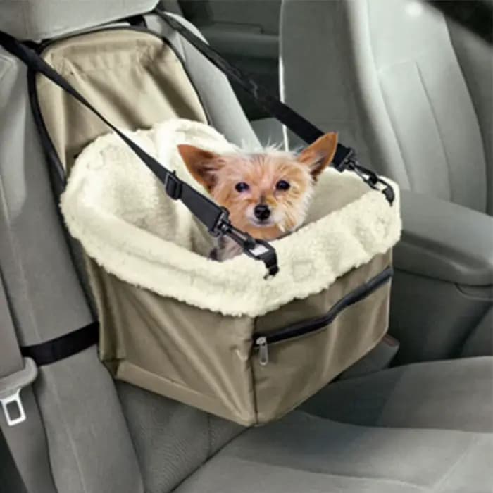 Sac de siège de transport de voiture pour animaux de compagnie, panier étanche, hamac pliant, sac de transport pour animaux de compagnie, pour petits chiens et chats, sac de voyage de sécurité