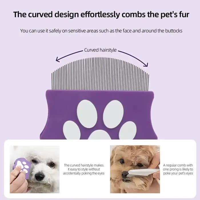 Peigne de toilettage pour animaux de compagnie