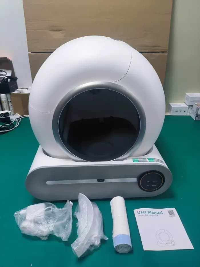 Bac à litière automatique pour chat électrique