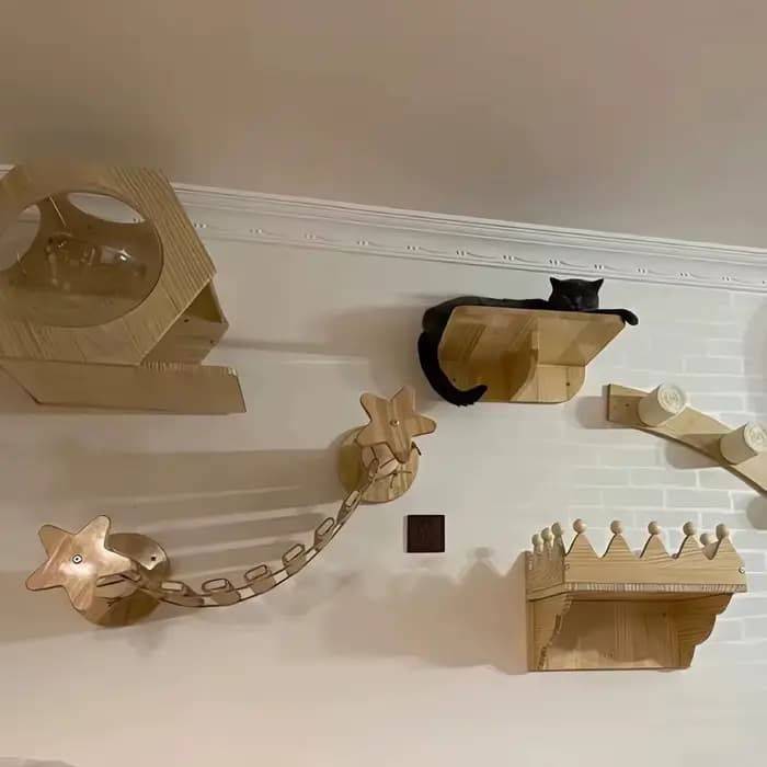 Cadre d'escalade pour chat