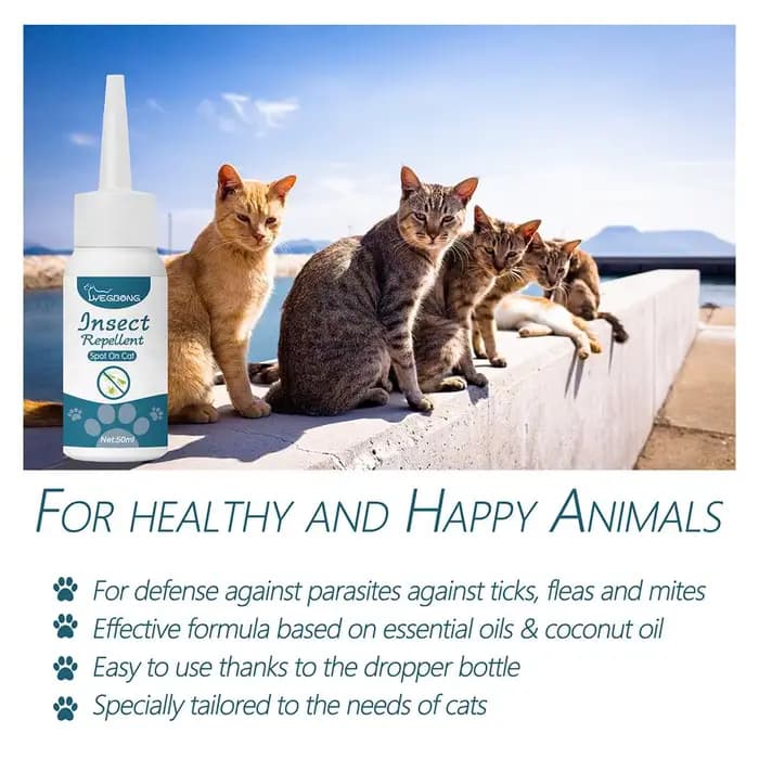 Gouttes anti-puces pour animaux de compagnie