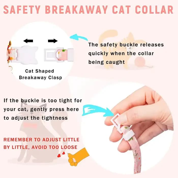 Étui Airtag collier de chat chaton avec cloches et fleur charme Tracker colliers réglables pour chatons et chiots localisateur Anti-perte