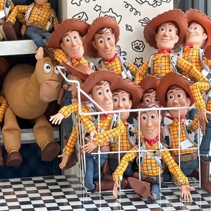 Toystory Original Toy Story 4 Woody Mount Coeurs Cheval Bullsey 18 pouces modèles sonores interactifs jouets enfants mignon présent cadeau chaud