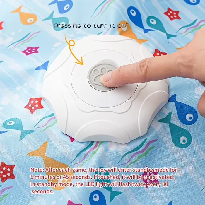 Jouet électrique interactif pour chat : bâton intelligent et amusant pour stimuler et soulager l'ennui