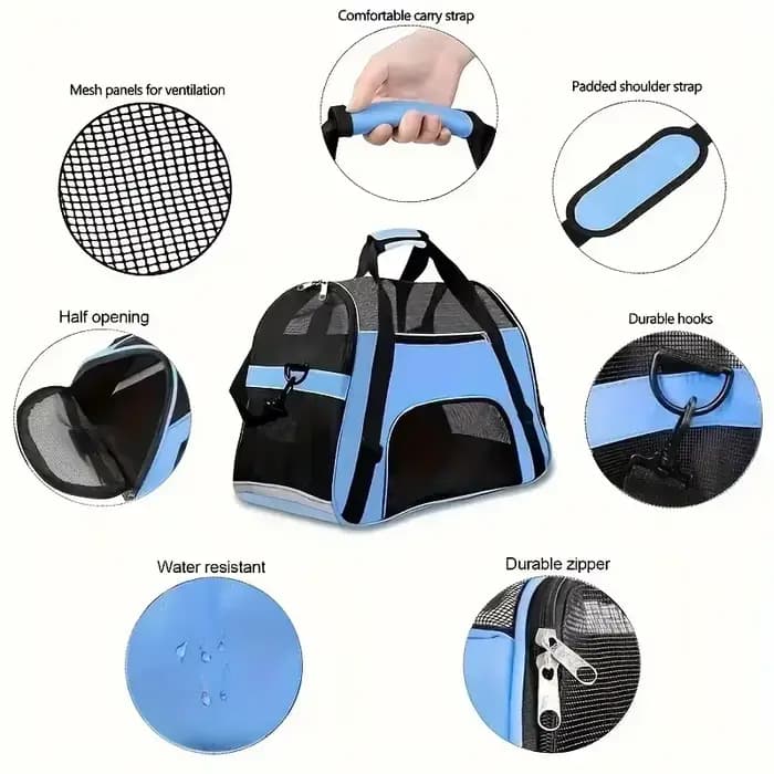 Sac de transport portable pour chat et chien