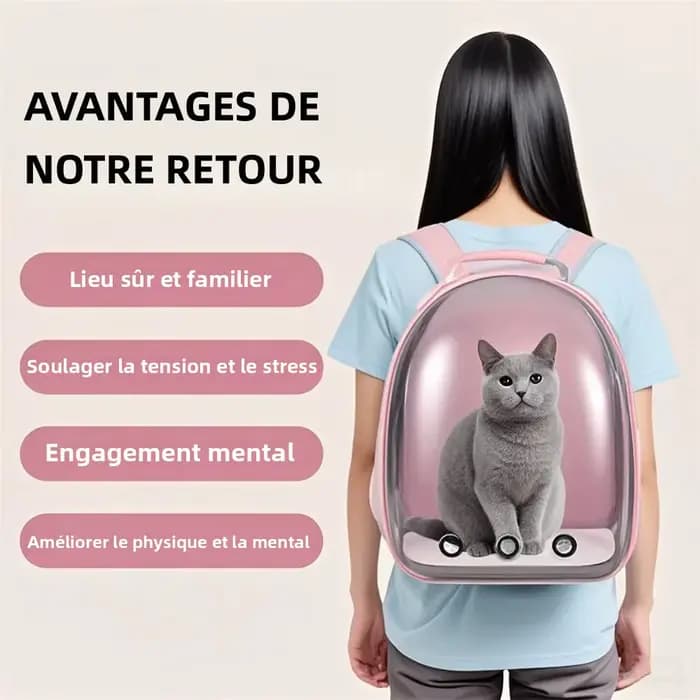 Sac à Dos pour Chat, Sac à Dos pour Chat en Plein Air