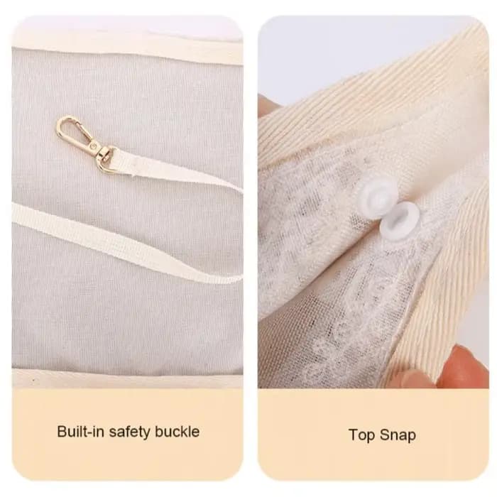 Sac de transport pour chat en maille de dentelle