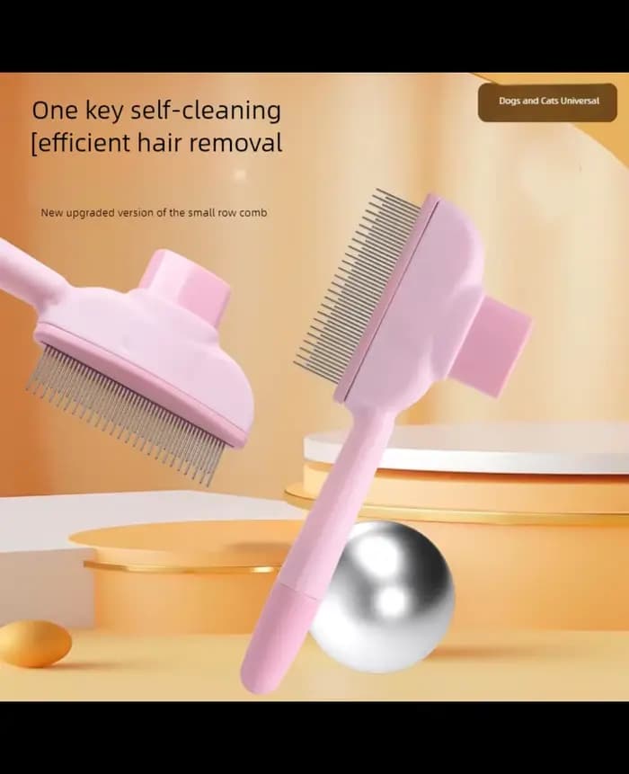 Brosse pour chat à poils courts et longs