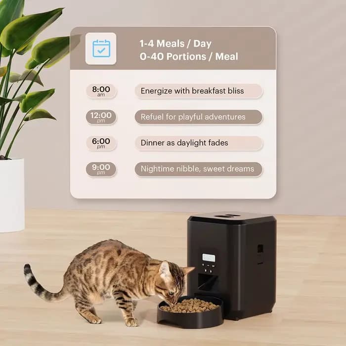 Mangeoire intelligente pour animaux de compagnie