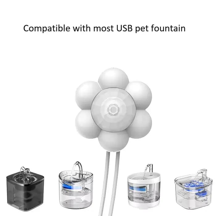 Fontaine à eau automatique pour animaux de compagnie avec capteur de mouvement