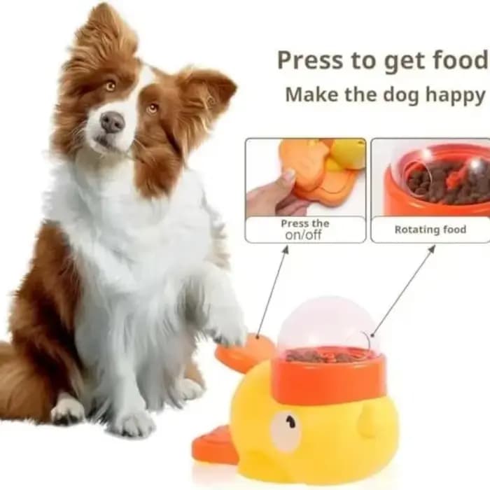 Gamelle interactive anti-glouton pour animaux de compagnie