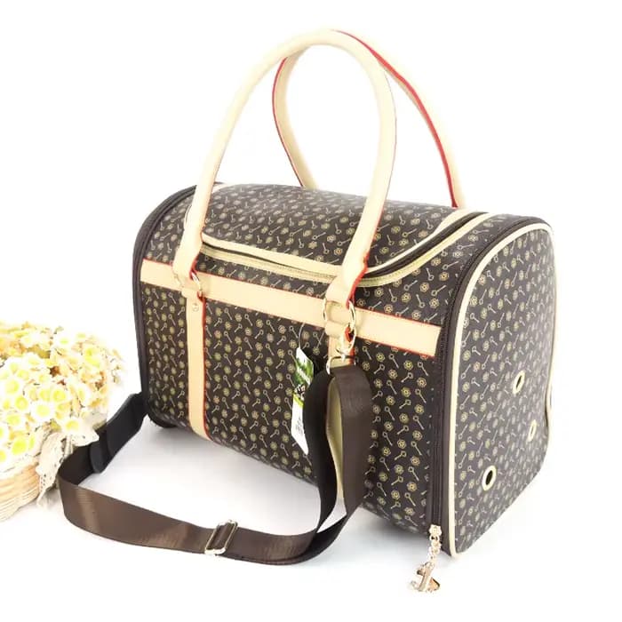 Sac à Main de Luxe Portable et Pliable pour Chat et Chien