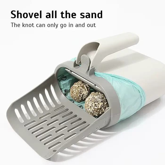 Pelle à litière élargie pour chat
