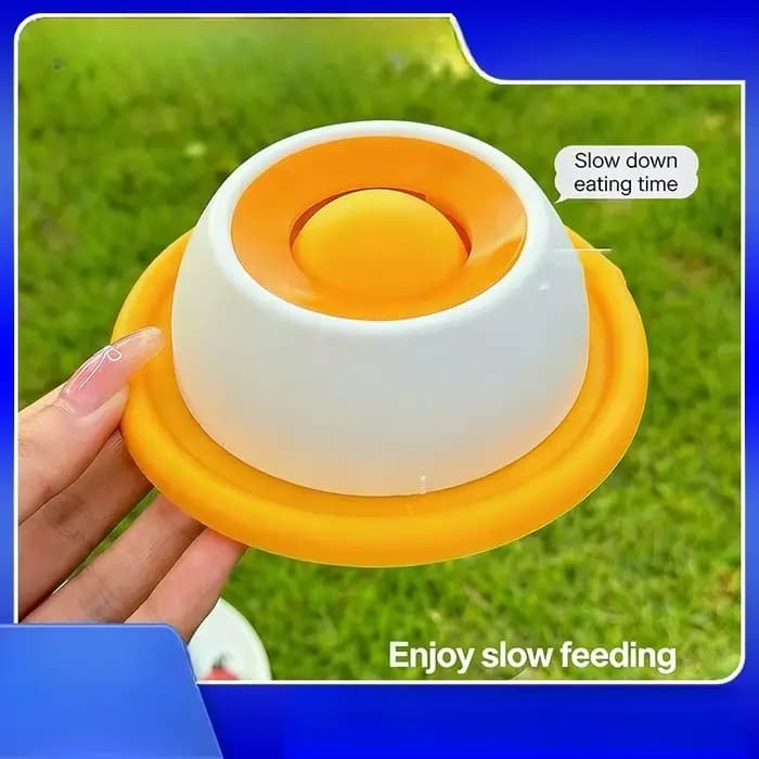 1 pièce - Assiette ludique pour lécher pour animaux de compagnie | Aliment humide au yaourt