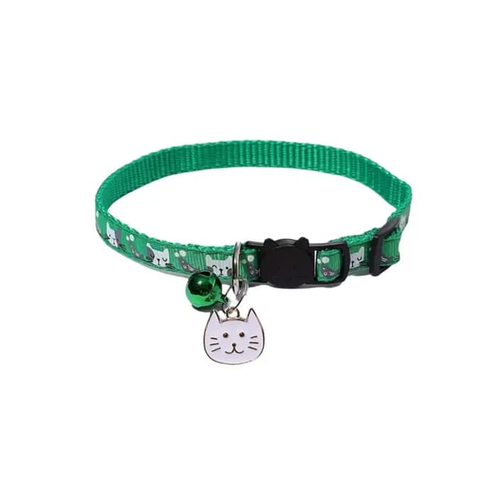 Collier réglable pour chat avec boucle de sécurité