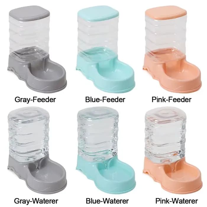 Nouveau Fournitures pour animaux de compagnie chat alimentation chien distributeur de nourriture mangeoire