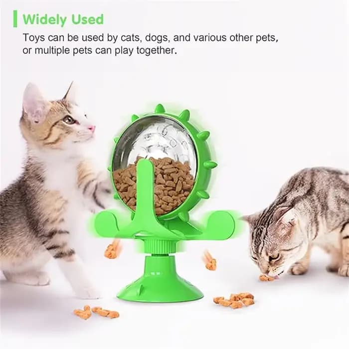 Jouet distributeur de friandises pour chat et chien