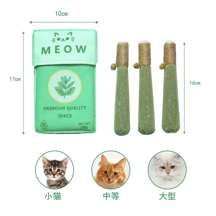 Jouet de meulage de dents de chat