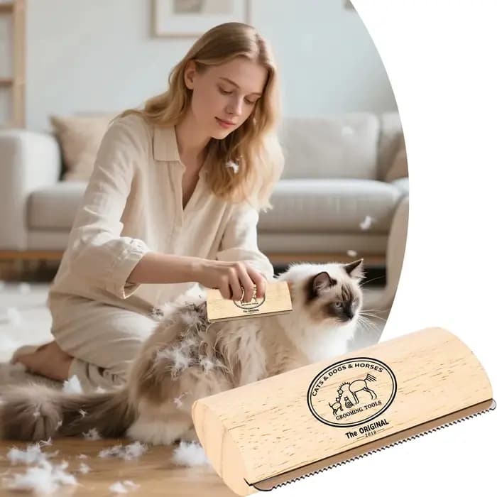 Brosse de toilettage pour chiens et chats à poils longs