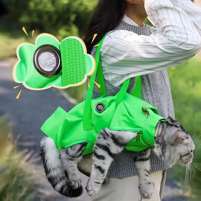 Sac de transport pliable pour chat