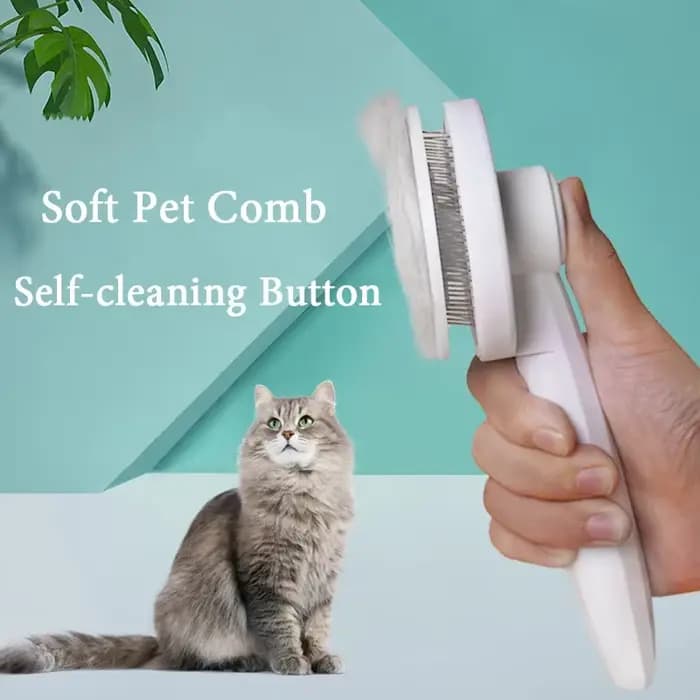 Brosse de nettoyage des poils de chat