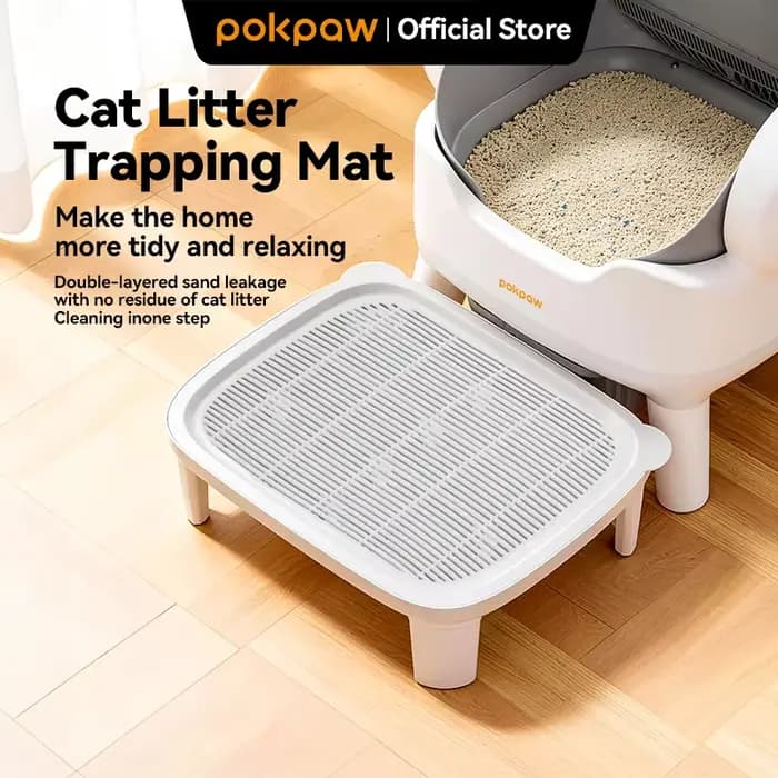 Tapis de litière pour chat Pokpaw