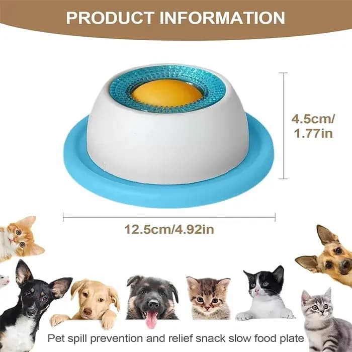 Bol à lécher pour chien/chat