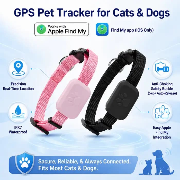 Traceur GPS pour animaux de compagnie à distance