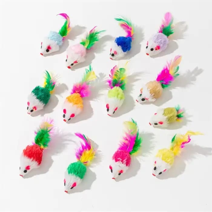 Jouet en peluche amusant pour chat