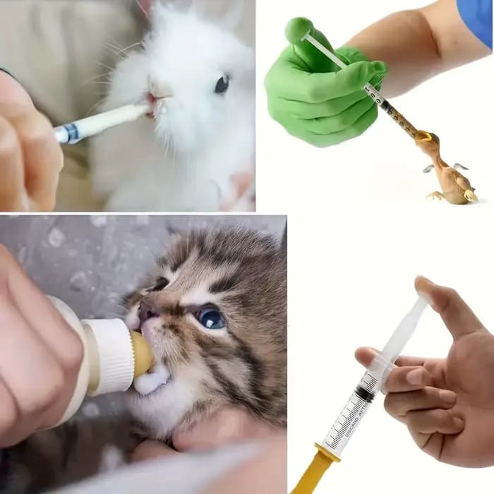 Tétine d'alimentation pour animaux de compagnie : tétine pour chaton
