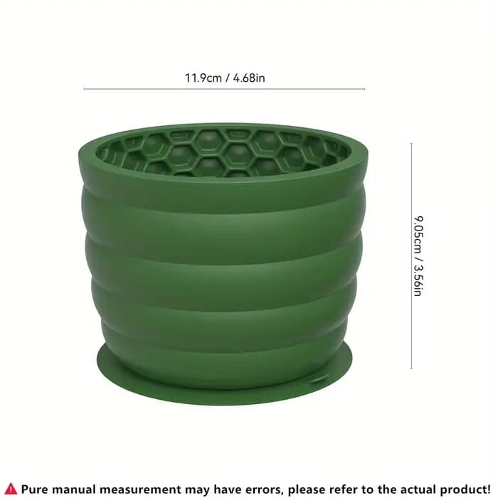 Tasse de bol pour chien à alimentation lente en silicone – Conception de distraction antidérapante pour les races de petite à moyenne taille – Promuove la digestion saine