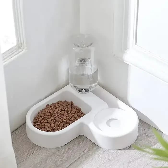 Bol pour chien et chat - Ensemble de distributeurs de nourriture et de bols pour animaux de compagnie