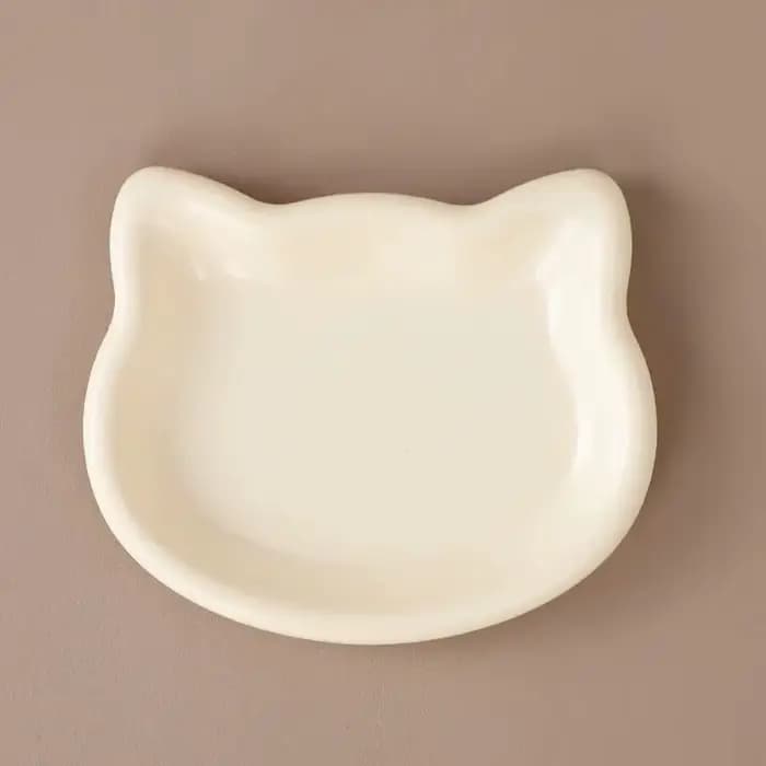 Bol pour chat en forme de chat mignon