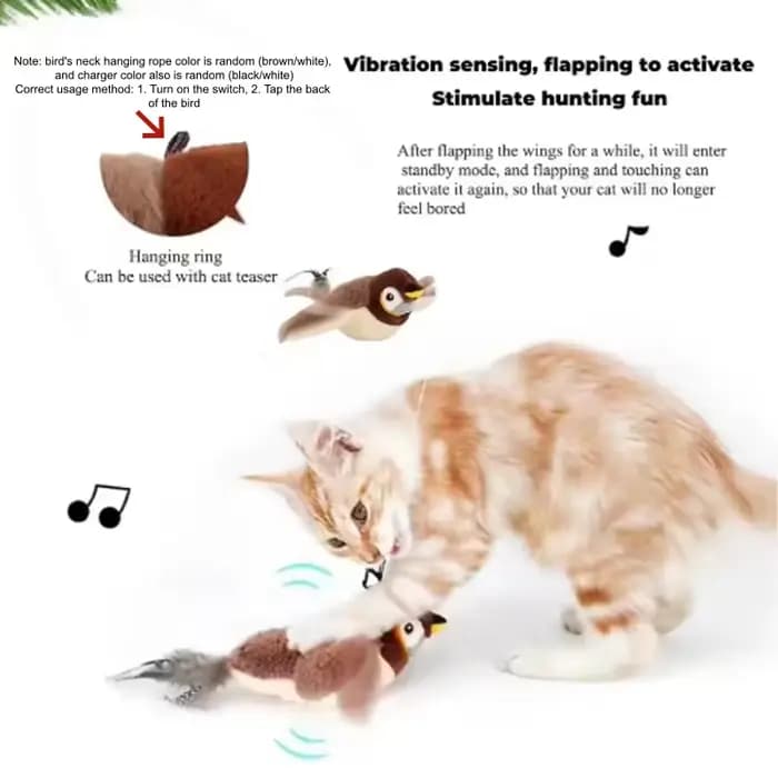 Jouet interactif pour chat
