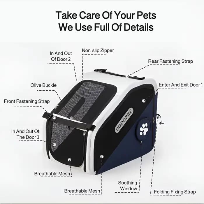 Cage de transport pour animaux de compagnie